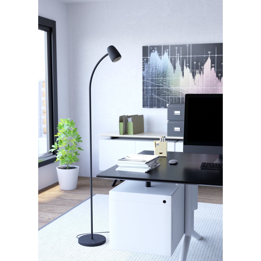 Eglo - Lattiavalaisin 1xE14/18W/230V musta