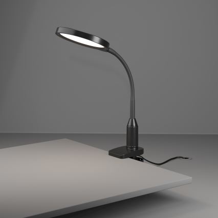 Eglo - himmennettävä joustava LED-klipsivalaisin LED/5,5W/230V 2700/4000/6500K musta