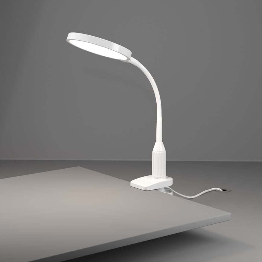Eglo - himmennettävä taipuisa LED-lamppu klipsillä LED/5,5W/230V 2700/4000/6500K valkoinen