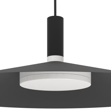 Eglo - LED RGBW himmennettävä riippuvalaisin vaijerilla LED/15,5W/230V 2700-6500K musta