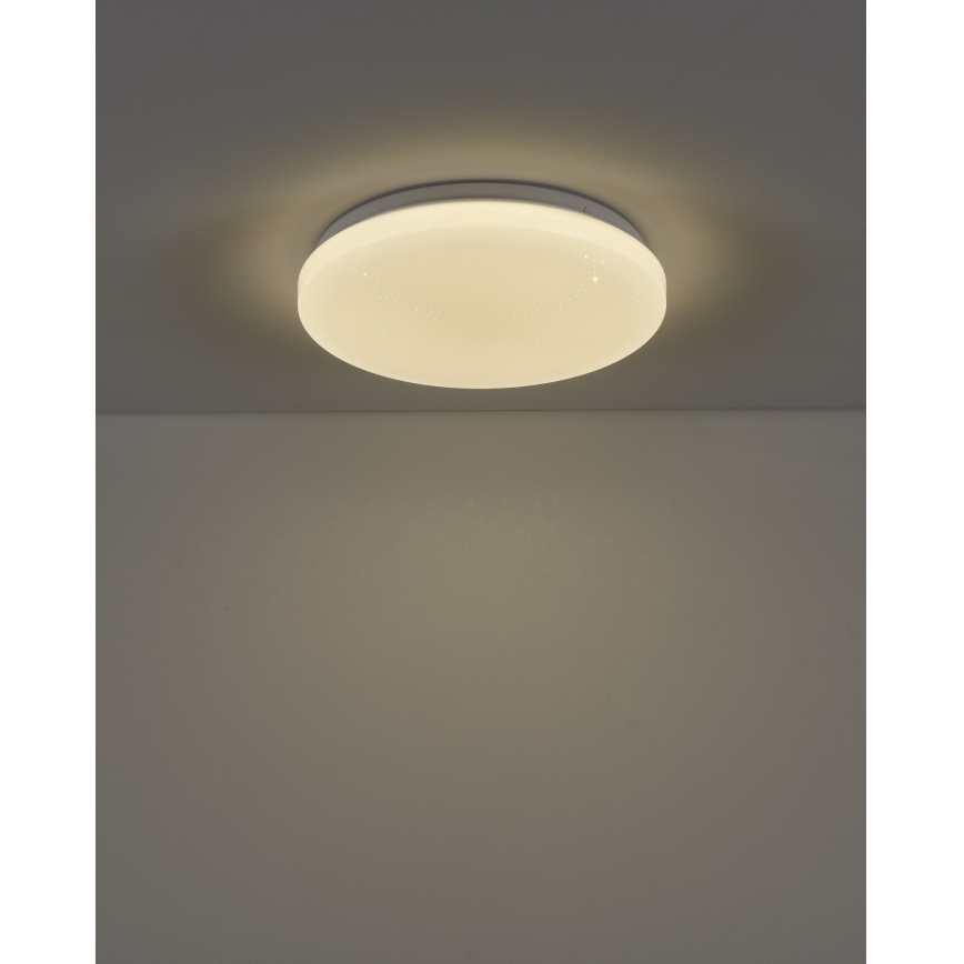 Eglo - himmennettävä LED RGBW kattovalaisin, LED/12W/230V, 2700-6500K, halkaisija 31 cm
