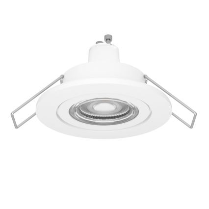 Eglo - LED-kylpyhuoneen upotettava kohdevalaisin 1xGU10/4,5W/230V IP44 valkoinen