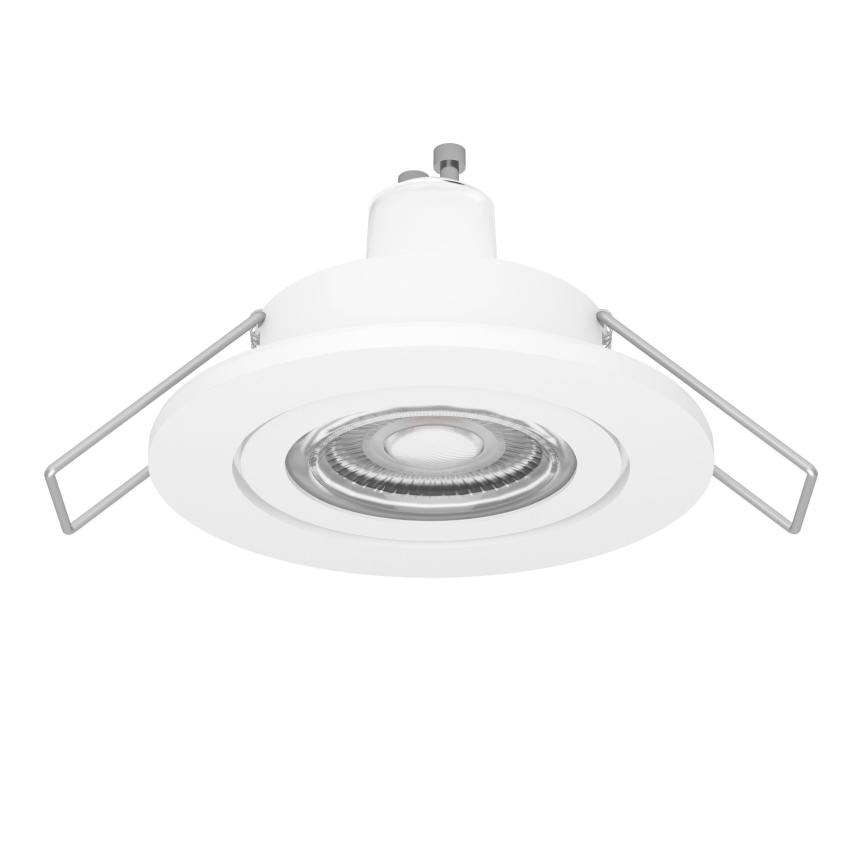 Eglo - LED-kylpyhuoneen upotettava kohdevalaisin 1xGU10/4,5W/230V IP44 valkoinen