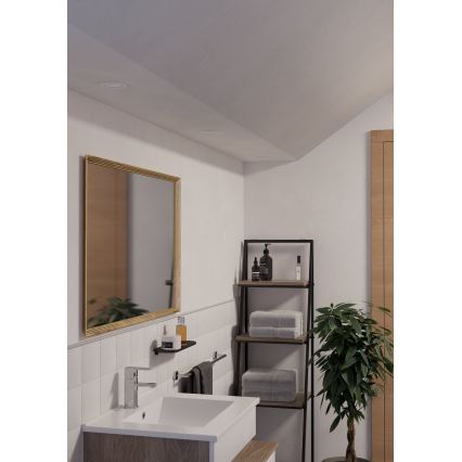 Eglo - 3 kpl LED-alasvaloja kylpyhuoneeseen 1xGU10/4,5W/230V IP44 valkoinen