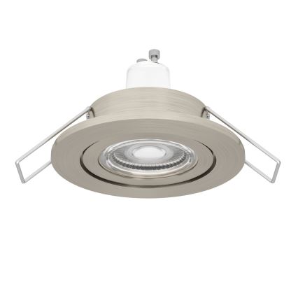 Eglo - LED-uppoasennettava kylpyhuoneen kohdevalaisin 1xGU10/4,5W/230V IP44 mattakromi
