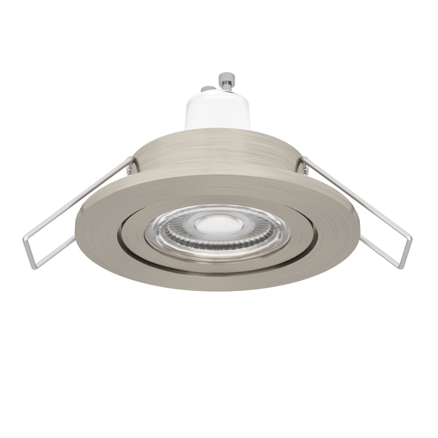 Eglo - LED-uppoasennettava kylpyhuoneen kohdevalaisin 1xGU10/4,5W/230V IP44 mattakromi