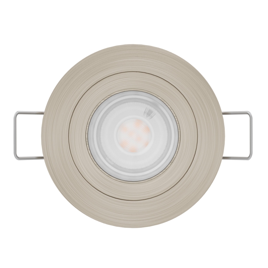 Eglo - LED-uppoasennettava kylpyhuoneen kohdevalaisin 1xGU10/4,5W/230V IP44 mattakromi