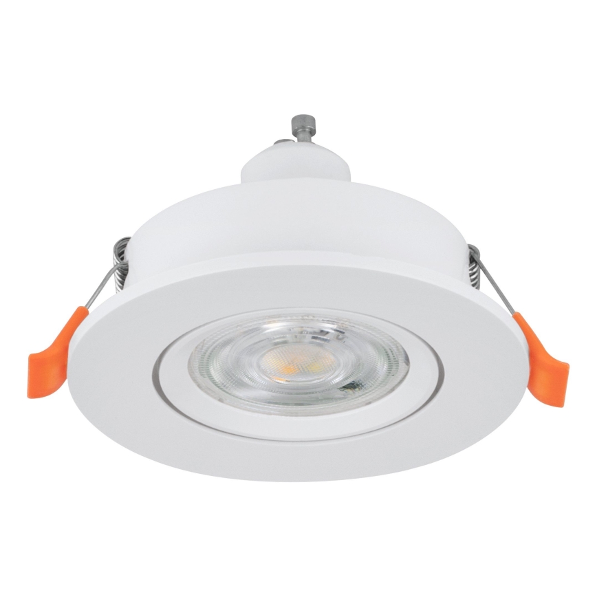 Eglo - LED-upotettava spottivalaisin 1xGU10/4,5W/230V valkoinen