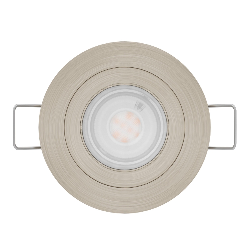 Eglo - LED upotettava kohdevalaisin 1xGU10/4,5W/230V mattakromi