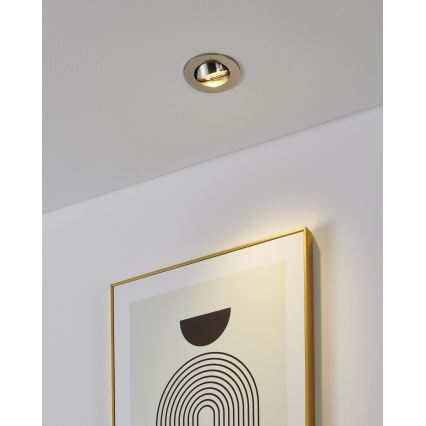 Eglo - 3 kpl LED-uppovalaisinsarja, 1 x GU10/4,5W/230V, mattakromi