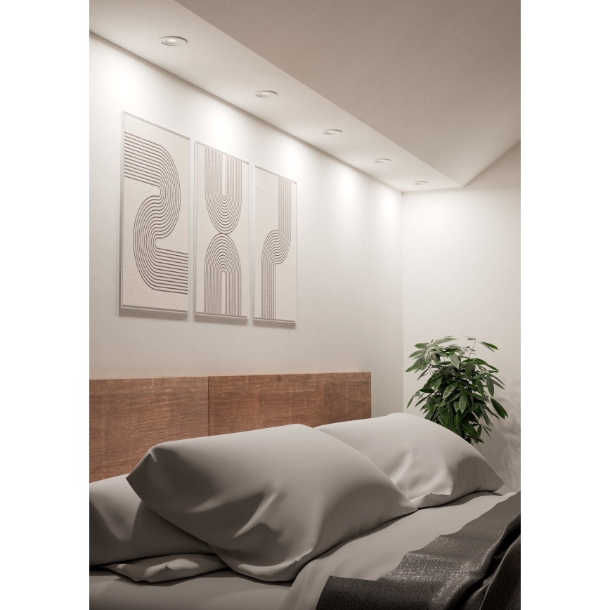 Eglo - LED uppoasennettava kohdevalaisin LED/4,8W/230V 2700/4000/6500K valkoinen