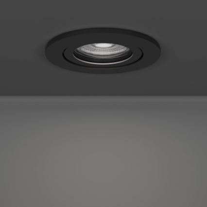 Eglo - Sarja 5x LED upotettavia kohdevalaisimia LED/4,8W/230V 2700/4000/6500K musta