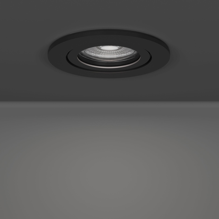 Eglo - Sarja 5x LED upotettavia kohdevalaisimia LED/4,8W/230V 2700/4000/6500K musta