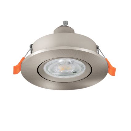 Eglo - LED-upotettava kohdevalaisin LED/4,8W/230V 2700/4000/6500K mattakromi