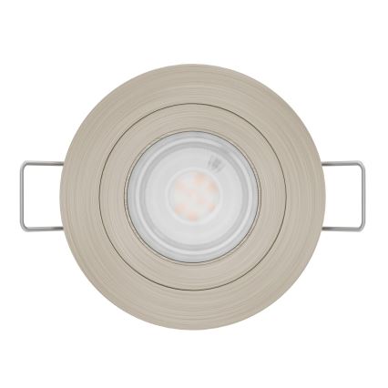 Eglo - LED-upotettava kohdevalaisin LED/4,8W/230V 2700/4000/6500K mattakromi