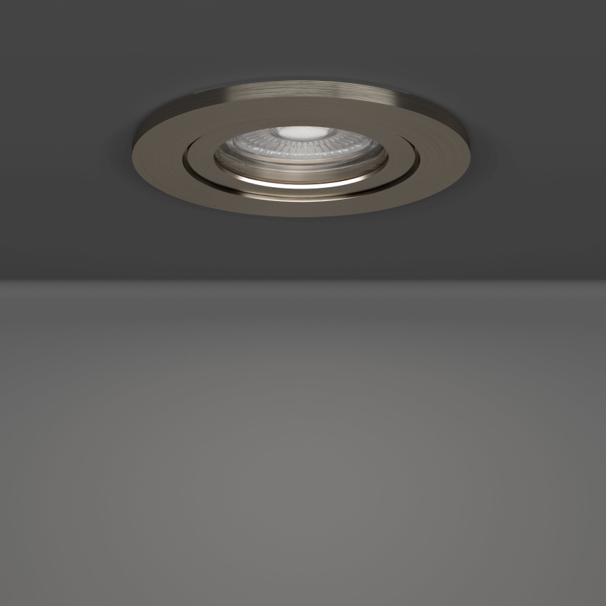 Eglo - 5 kpl LED-upotettavat kohdevalaisimet LED/4,8W/230V 2700/4000/6500K mattakromi