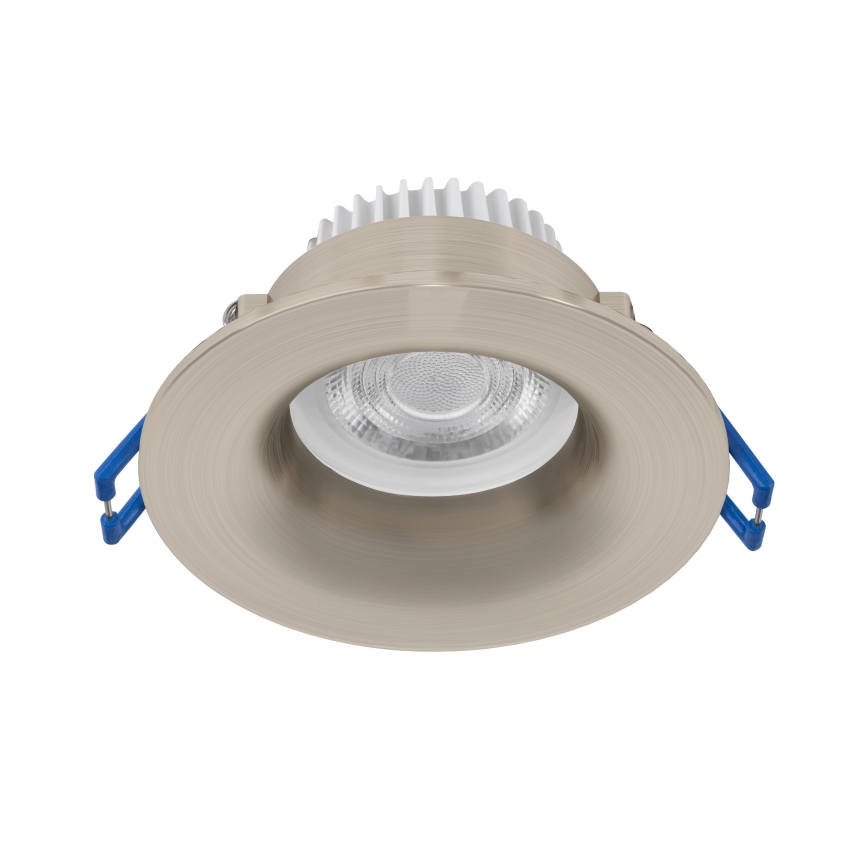 Eglo - LED-kylpyhuoneen upotettava valaisin LED/4,9W/230V 2700/4000/6500K Ø 8,8 cm IP65 mattakromi