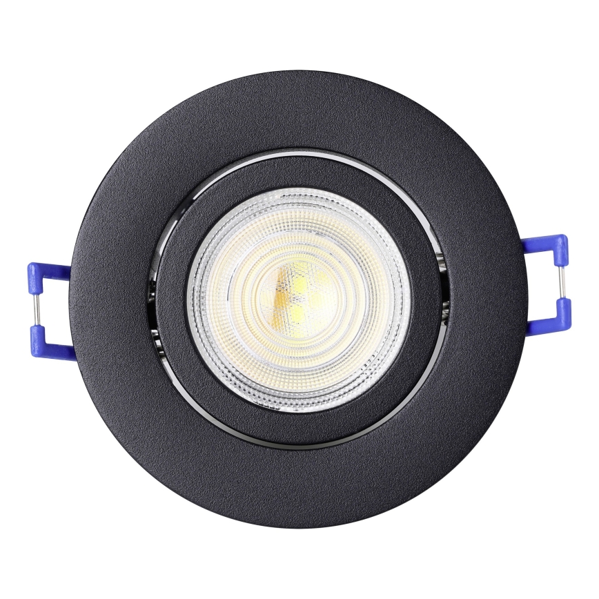 Eglo - SETTI 3x RGBW-LED himmennettävät upotettavat alasvalaisimet LED/4,7W/230V 2700-6500K musta