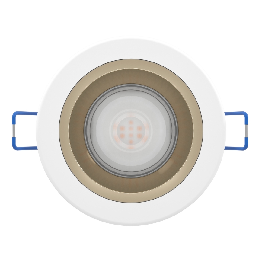Eglo - LED-himmennettävä kylpyhuoneen upotettava alasvalaisin LED/4,8W/230V 2700/4000/6500K IP44 valkoinen/kultainen