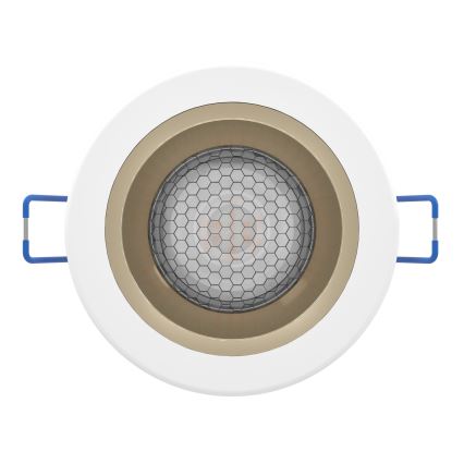 Eglo - LED RGBW himmennettävä kylpyhuoneen upotettava alasvalo LED/4,8W/230V 2700-6500K IP44 valkoinen/kulta