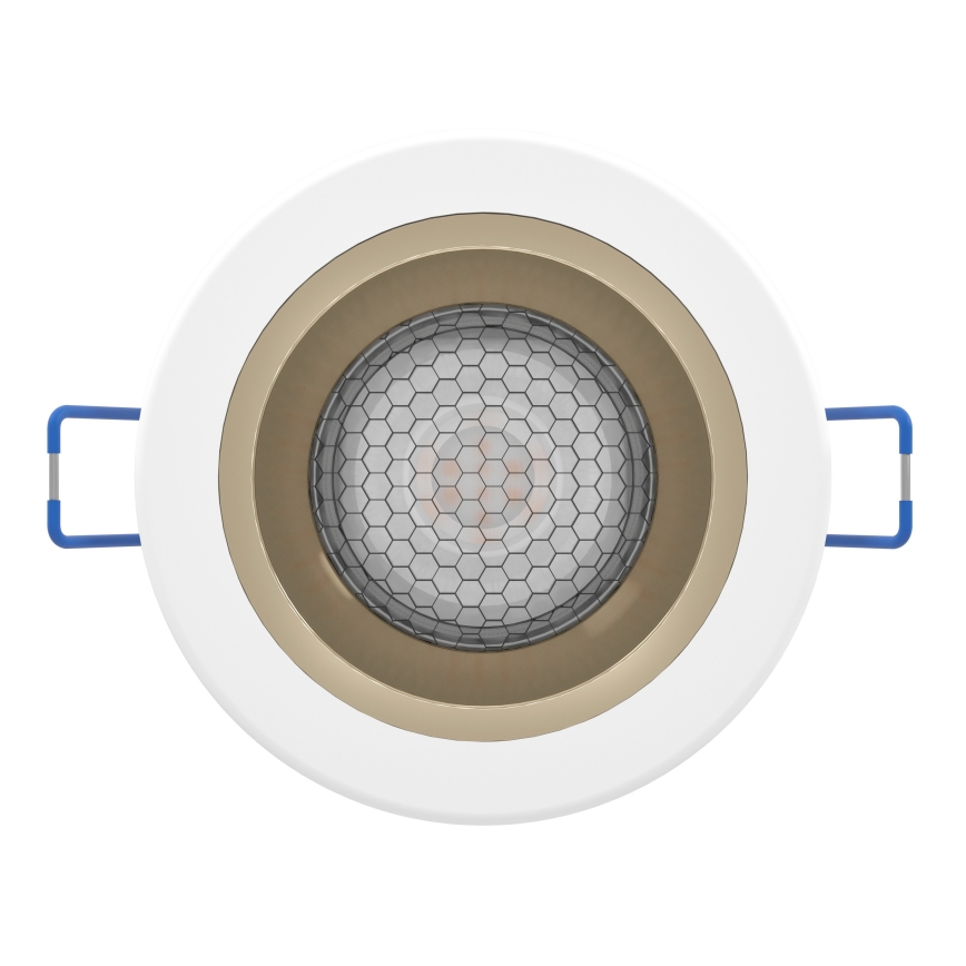 Eglo - LED RGBW himmennettävä kylpyhuoneen upotettava alasvalo LED/4,8W/230V 2700-6500K IP44 valkoinen/kulta