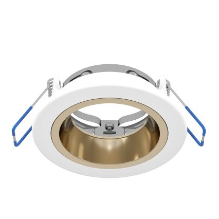 Eglo - LED RGBW himmennettävä kylpyhuoneen upotettava alasvalo LED/4,8W/230V 2700-6500K IP44 valkoinen/kulta