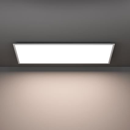 Eglo - LED himmennettävä pinta-asennettava paneeli LED/35,5W/230V 2700-6500K 120x60 cm valkoinen + kaukosäädin