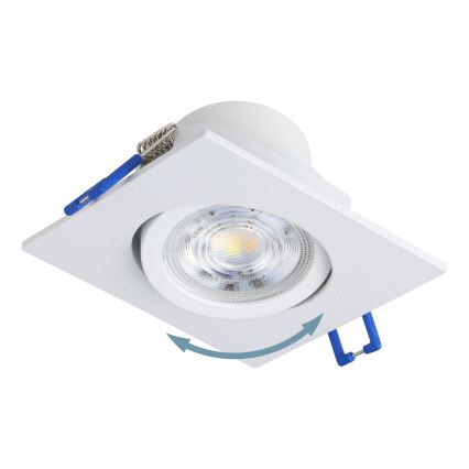 Eglo - 3 kpl dimmattavia LED-uppovalaisimia LED/6,4W/230V 8,8x8,8 cm valkoinen