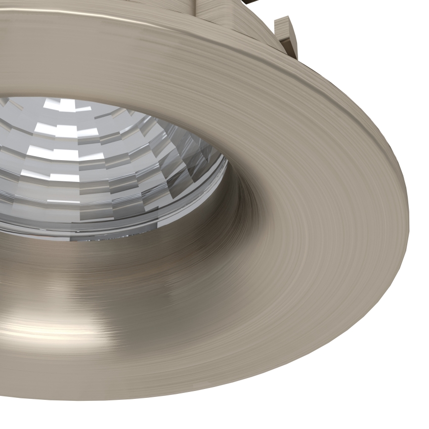 Eglo - setti 3 kpl himmennettäviä upotettavia LED-alasvaloja LED/6,4W/230V Ø 8,8 cm mattakromi
