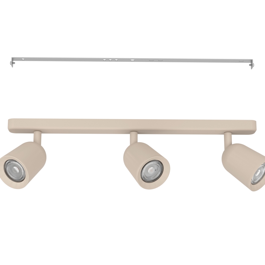 Eglo - Kohdevalaisin 3x GU10/10W/230V, beige