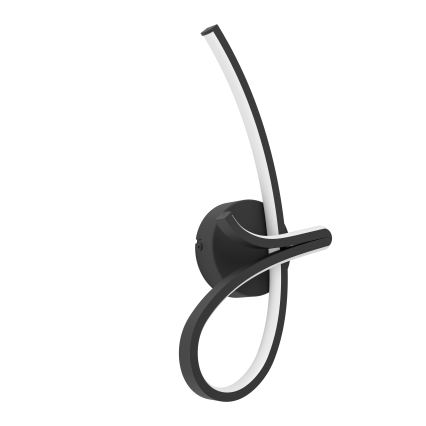 Eglo - LED-seinävalaisin LED/12W/230V 2700/4000/6500K musta