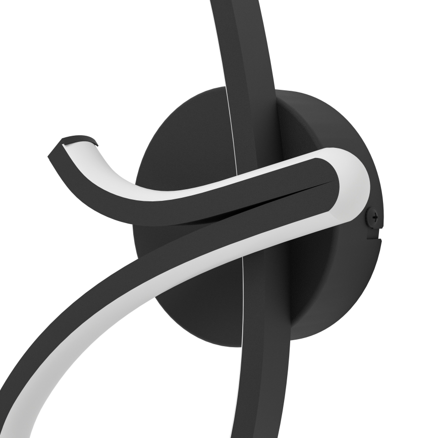 Eglo - LED-seinävalaisin LED/12W/230V 2700/4000/6500K musta