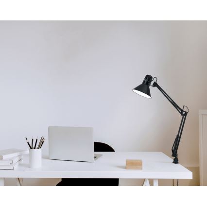 EGLO 90873 - Pöytävalaisin FIRMO 1xE27/40W