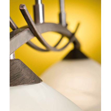 EGLO 91433 - Kattokruunu VINOVO 2xE27/60W/230V