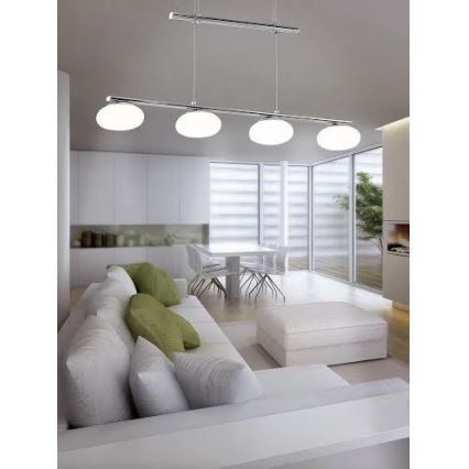 EGLO 91752 - LED-riippuvalaisin ALEANDRO 4xLED/6W/230V