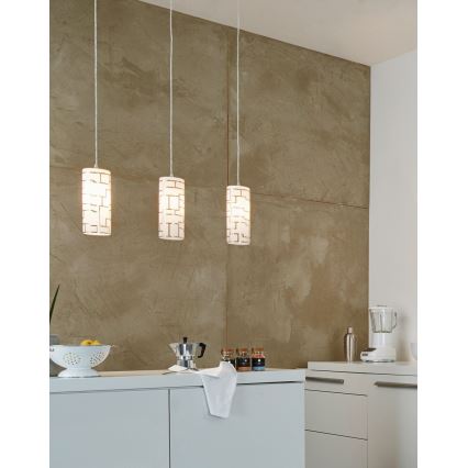 Eglo - Kattokruunu johdossa 3xE27/60W/230V