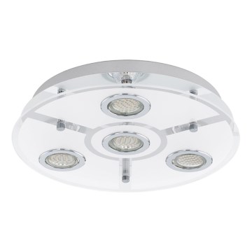 EGLO 93107 - LED-kattovalaisin CABO 4xGU10/3W LED