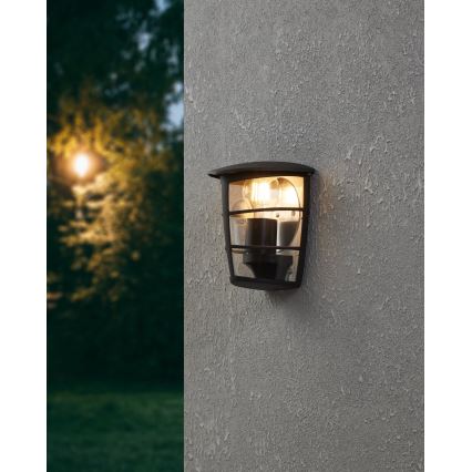 Eglo 93407 - Ulkoseinävalaisin ALORIA 1xE27/60W/230V IP44