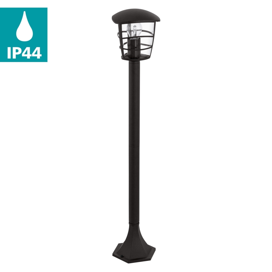 Eglo - LED ulkovalaisin 1xE27/8,5W/230V IP44 musta