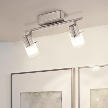 Eglo 93702 - LED-kohdevalaisin ORVIETO 1 2xLED/3,3W/230V