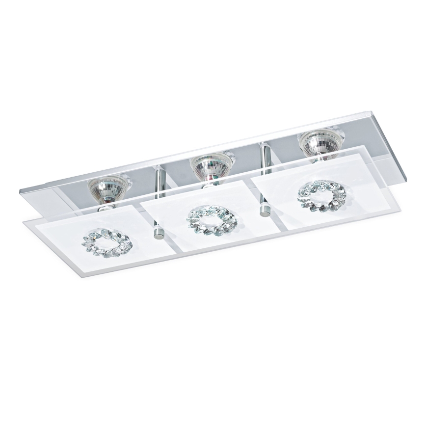 Eglo 93782 - LED-kattovalaisin RONCATO 3xGU10/3W/230V