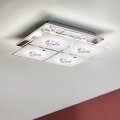 Eglo 93783 - LED-kattovalaisin RONCATO 4xGU10/3W/230V