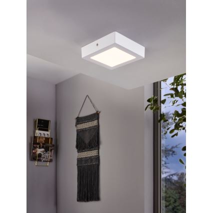 Eglo 94073 - LED-kattovalaisin FUEVA 1 LED/10,95W/230V 17x17 cm