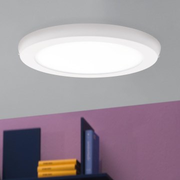 Eglo 94075 - LED-kattovalaisin FUEVA 1 LED/16,47W/230V halkaisija 22,5 cm