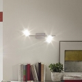 Eglo 94163 - LED-kohdevalaisin ERVAS 2xLED/3,3W/230V