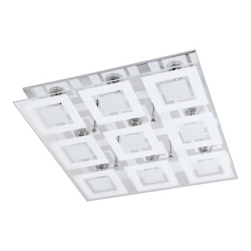Eglo 94227 - LED-kattovalaisin ALMANA 9xGU10-LED/3W/230V