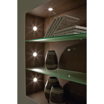 Eglo - 3 kpl PENETO upotettavaa LED-kattovalaisinta 1xGU10-LED/3W/230V