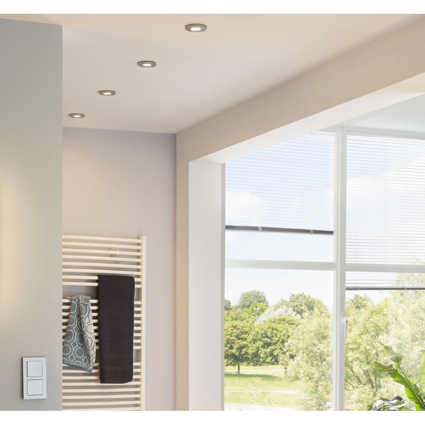 Eglo - 3-osainen LED-uppovalaisin PENETO 1xGU10-LED/3W/230V