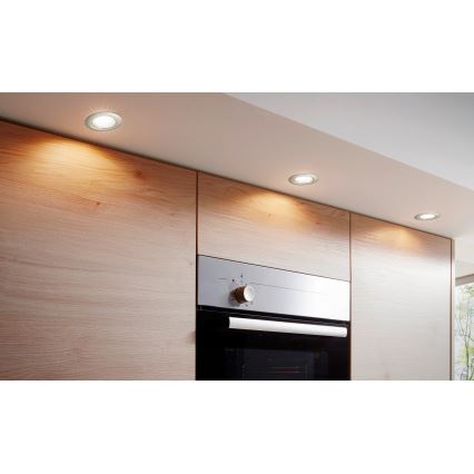 Eglo - 3-osainen LED-uppovalaisin PENETO 1xGU10-LED/3W/230V
