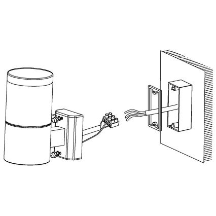 Eglo - LED-ulkovalaisin LED/3,7W/230V IP44